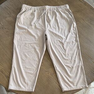 32 Degrees Beige Performance Lounge Pants